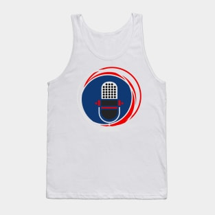 Large Diaphragm Microphone - Musician Streamer Radio and Podcast Tank Top